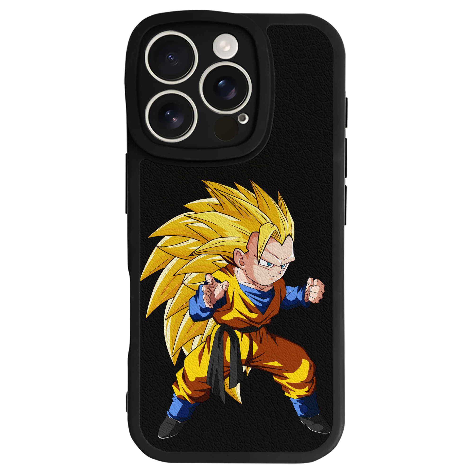 （画像用） ドラゴンボール ベジータ四世（Bejīta Yonsei）DRAGON BALL Vegeta IV 【iPhone 16シリーズ対応】シリコンスマホケース（レザー調） 材質：シリコン